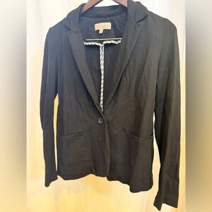 Philosophy Black Tailored Blazer